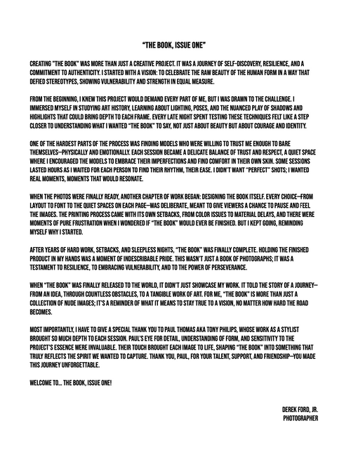 The Book, Issue One